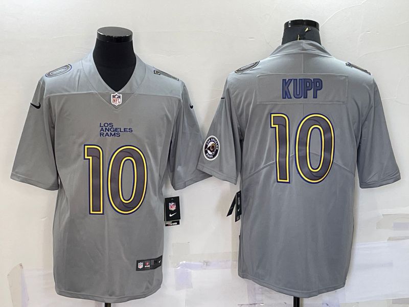 Men Los Angeles Rams #10 Kupp Grey 2022 Nike Limited Vapor Untouchable NFL Jerseys